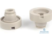Mecanizado CNC de plástico duro de caucho aspiradoras de piscinas limpiadoras de manguera universal conector