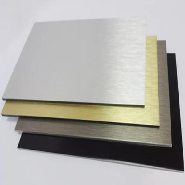 Fireproof Core 4x8 Aluminium Composite Panel with Brush Design and ISO9001 Certificate