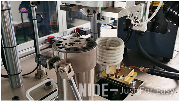 Brushless Dc Motor Segmented Stator Core Hot Melt Machine