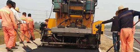 Все в одном асфальтирующая машина GYA4200 Crawler Paver в дорожном строительстве