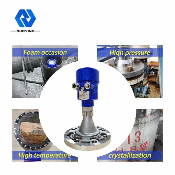 Measuring range: 40 meters Measurement accuracy ±3mmPower supply: 24VDC (two lines, four lines) Radar Water Level Sensor