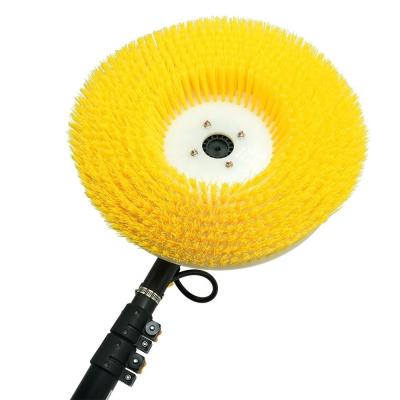 Window Solar Panel Cleaning Brush Photovoltaic Solar Cleaner Wiper Scourer