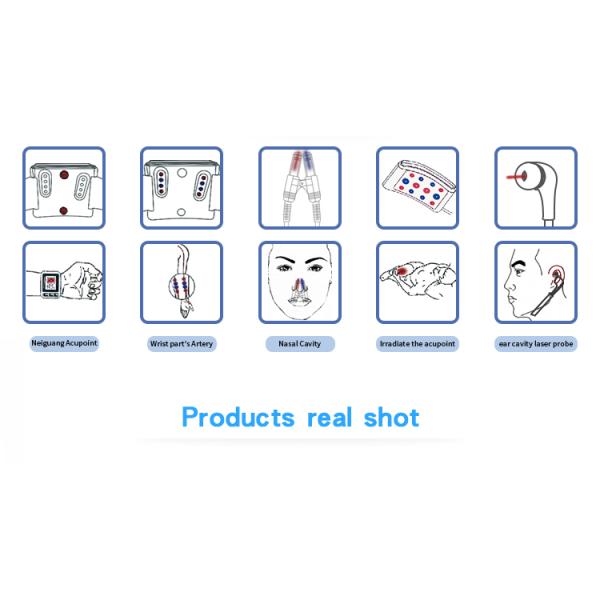 Медицинский осмотр мучит дозор содержания глюкозы в крови цифров, терапевтический прибор терапией лазера диода