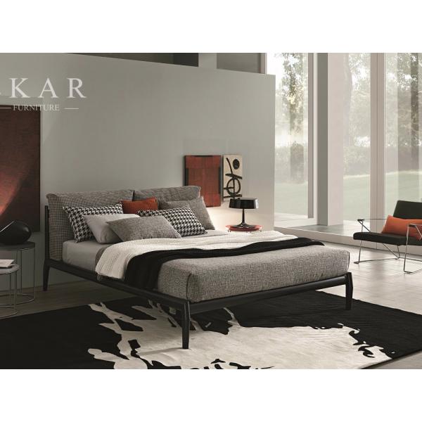 Italian King Size Bed Frame Wood Bed ZZ-BD012