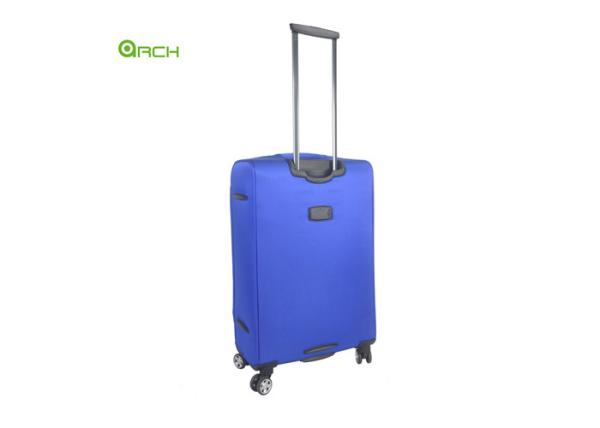 Tapestry Trolley Case Soft Sided Luggage with Double Spinner Wheels