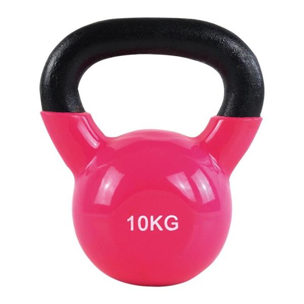 Colorful Iron Sport Kettlebell 20kg Vinyl Coated Kettlebell Cross Fit Training
