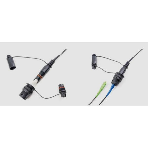 Гибкий провод соединителя оптического волокна долгого пути 5.0mm FTTA водоустойчивый