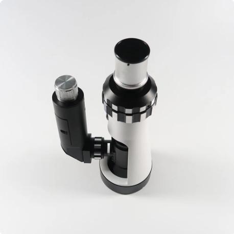 Microscope métallographique portable avec polariseur à base magnétique/préparation de spécimens métallographiques