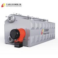 Caldeira de vapor de gás e petróleo de tubo de água longitudinal totalmente automática e fácil de operar
