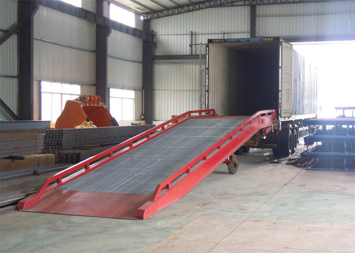 CE certifiion mobile container ramp with 10 ton capacity