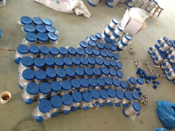 SS Wrought Steel Pipe Fittings , ASTM A403 WP304H Duplex Steel Pipe Fittings Elbow Tee Cross Cap