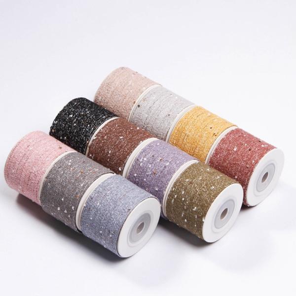 Двухлинейная хлопчатобумажная ленточная ленточная лента 6mm-40mm Custom Ribbon Rolls OEM