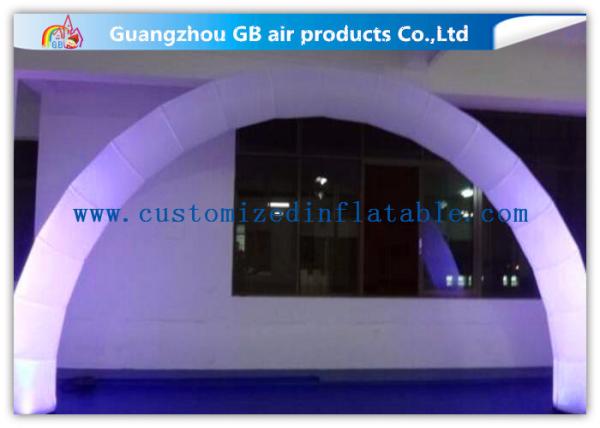 Outdoor Arch Shape Inflatable Lighting Decoration Stage Lighting For Wedding / Party