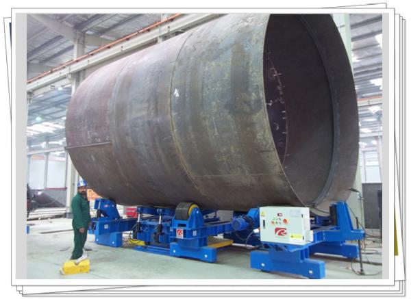 Soldadura hidráulica que gira Rolls cabido acima do rotador com a alta velocidade