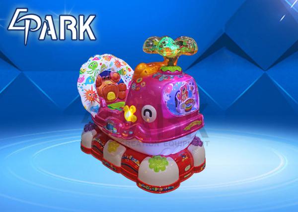 Theme Park Lovely Ride On Cars Kiddie Ride Rotating Coin Operated Game Machine