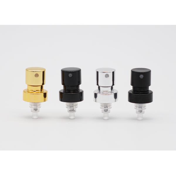 Durable Black Spray Dispenser Pumps Aluminum Crimpless Pump Sprayer 15mm