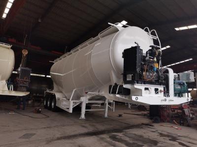 CCC Bulk Cement Trailer , 3 Axle Fly Ash Tanker Trailer