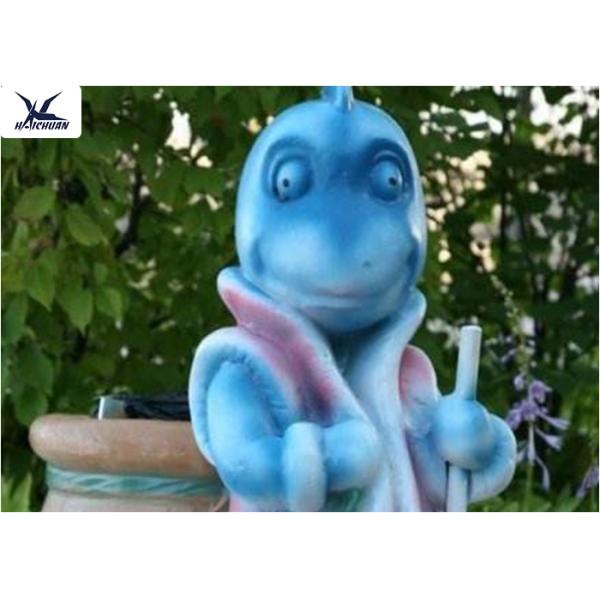 Zoo Park Playground Decorative Large Outdoor Fiberglass Statues Waterproof Animal Shape