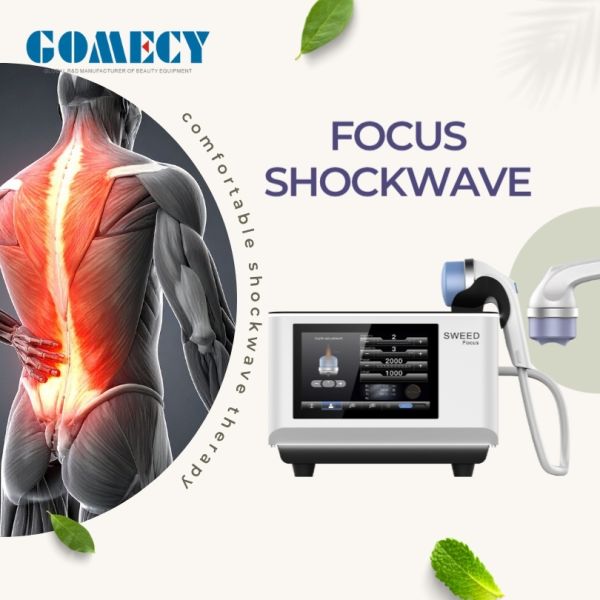 Shockwave Therapy Machine Designed for Orthopedic Targeting Chronic Pain Syndromes and Tendinopathies with Focused Therapy