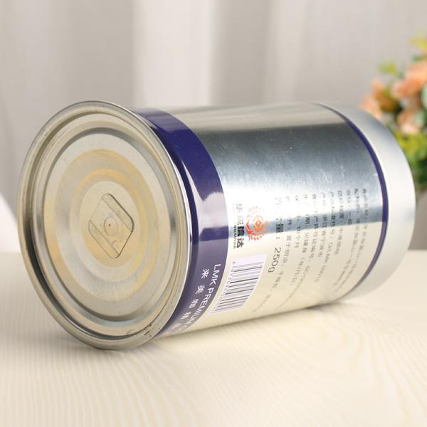 Coffee Tin Can with CMYK Printing Single-Exhaust Valve Screw Lid
