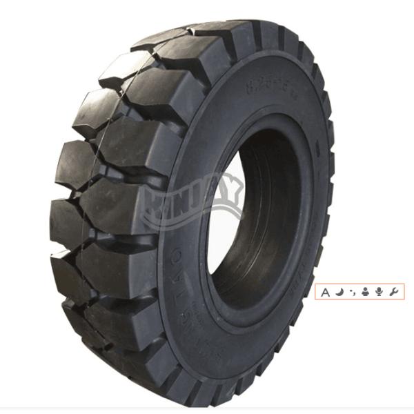 QIYU brand 6.50-10 XZ01 Forklift solid tyres, Pneumatic solid tyre, solid resilient tyres