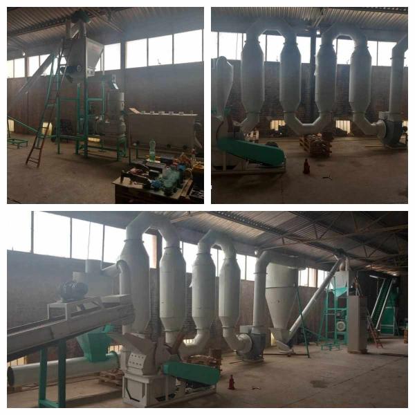 500kg/H Wood Pellet Production Line With 2 Years Warranty And CE Certification