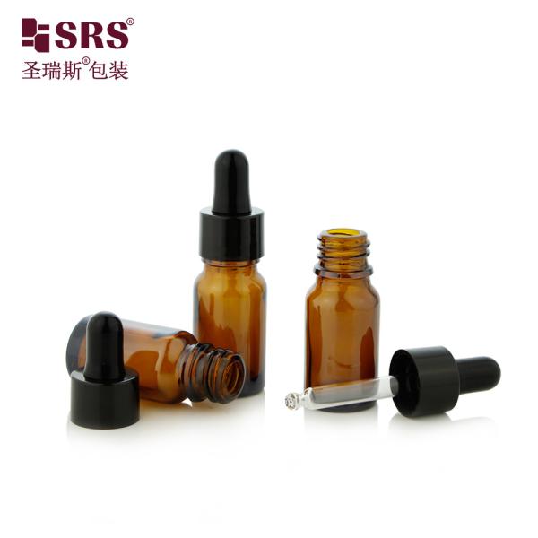 10 ml 1/3 oz Emagrecido De Venda Entrega Rápida Garrafa de óleo essencial de vidro Ambar