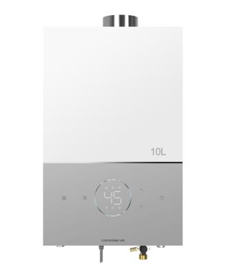 10L Tankless Instant Gas Water Heater Touch Control Natural Gas for Household