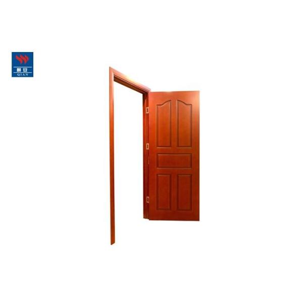 Apartment Bathroom Soundproof Fireproof PVC Wood Door