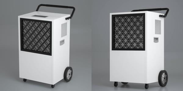 90L Per Day Portable Commercial Dehumidifier For Warehouse Basement