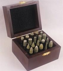 Nickle Bond Diamond Mounted Points , Portable Safety Abrasive Mounted Points