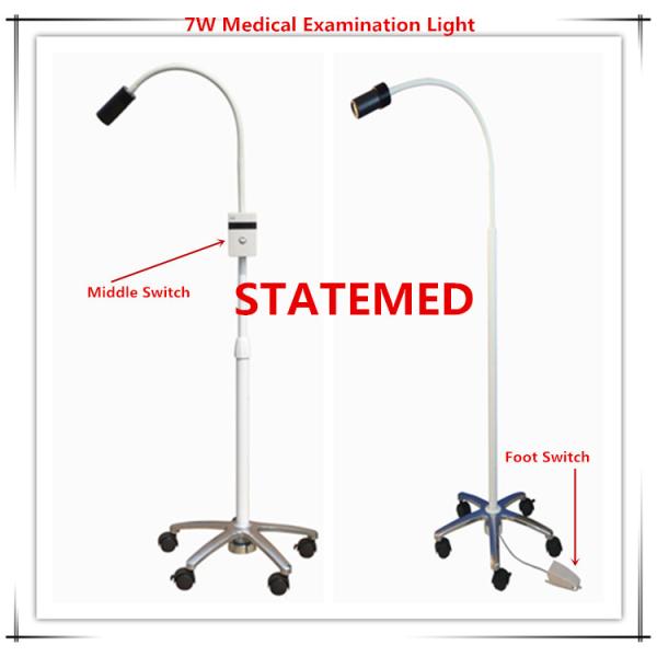 40000lux 7 W Medical Examination Light / Standing Medical Examination Lamp