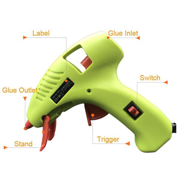 Electric Anti-drip Hot Melt Glue Gun Mini 7mm 11mm wtih Stands for kids Children hobbies DIY material tools UL ROHS PSE