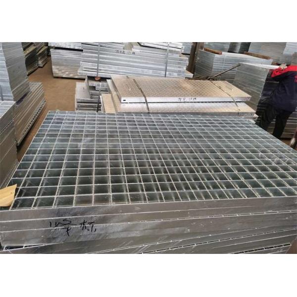 Driveway Platform Steel Grating Walkway 120mm High Zinc Coating