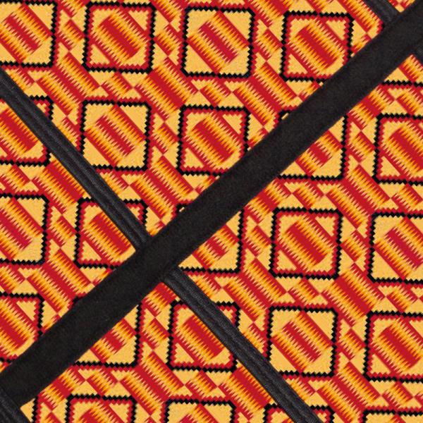 Sweat Fit Adjustable Waist Trimmer Kente Cloth Everyday Waist Cincher