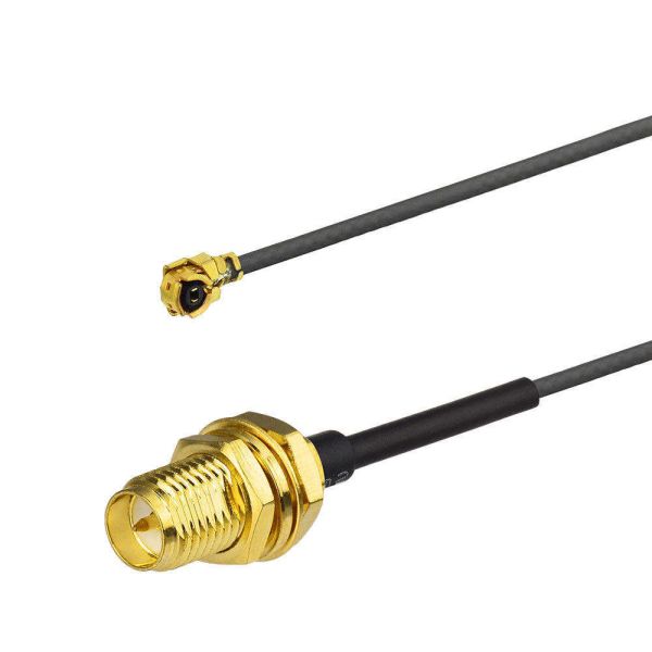 Waterproof SMA Connector with Gold Plating for 0-3GHz RF Applications
