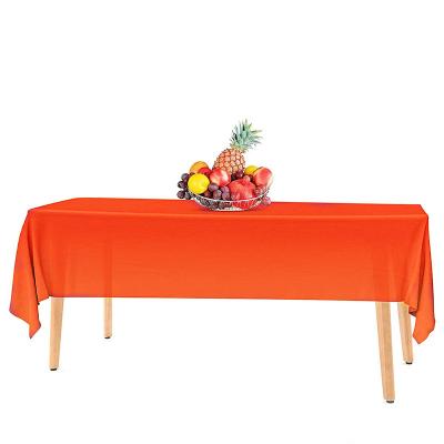 Toalhas de mesa plásticas descartáveis biodegradáveis para o partido/banquete/casamento