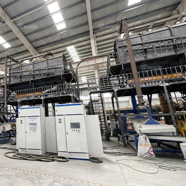 Linha de produção de reciclagem de baterias de lítio de 300 kg/h Máquina de reciclagem de resíduos ecológicos