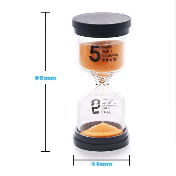 1 3 5 10 15 30 Minutes Sand Timer Sand Timer 6pcs For Kids Time Management