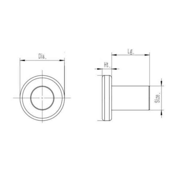 заклепки конца нержавеющей стали 6-60mm неубедительные ранг 4,8 заклепки покрытых цинком ROHS