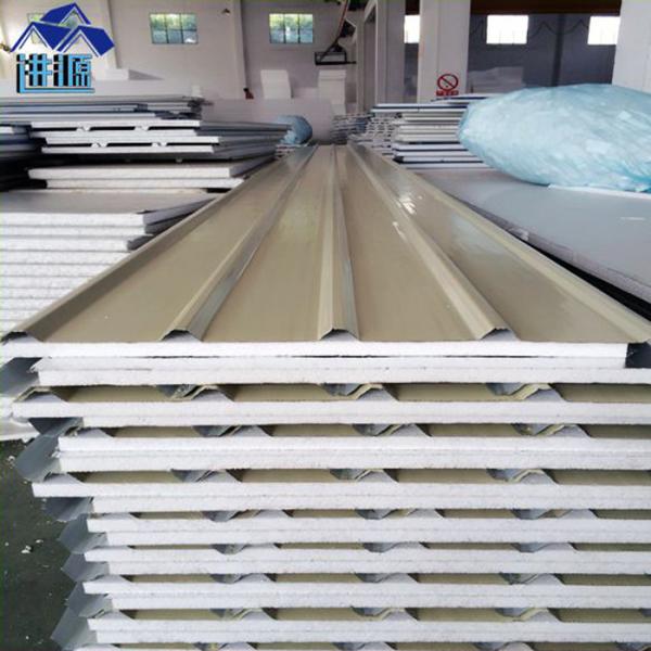 0.426mm iron sheet 50mm geywhite eps sandwich panel board with waterproof