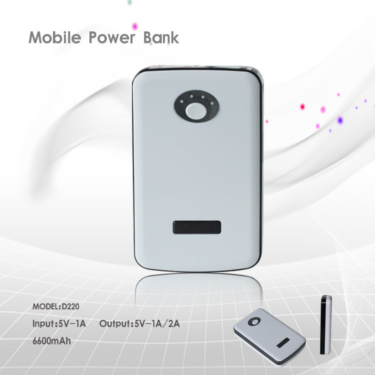 Capacity 8800 mAh USB Power Packs IPhone Charger With Li - Polymer Battery