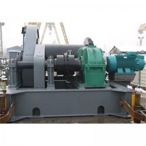 JM Type 50t 20t Electric Lifting Winch Wire Rope Easy Operated