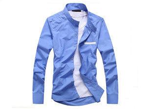 Fine Craftsmanship Teen School Uniform , School Uniform Blue Shirts For Kids