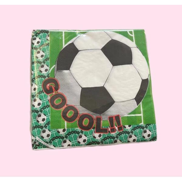 Customized Size 25X25cm Wedding Flower Personalized Printed Paper Napkins Serviettes