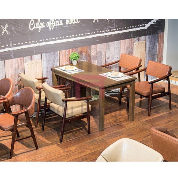 Ресторан удобного дуба твердый деревянный предводительствует скандинавскую мебель дизайна