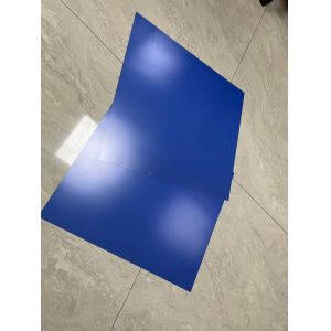 Синий алюминиевый однослойный ПЛТ для офсетной печати толщина 0,30 мм