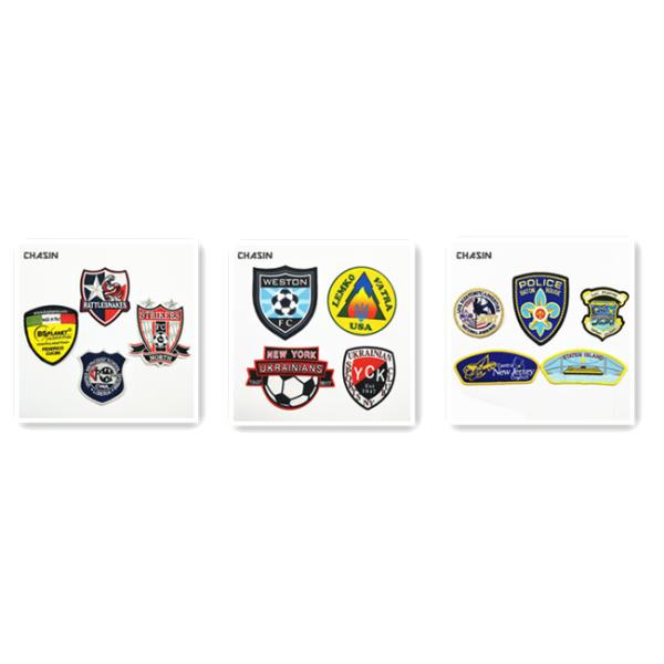 Спортивная команда логотипа орла латает границу лазера используемую в шляпах одежд