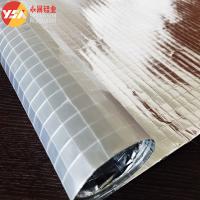 Material de aislamiento térmico de barrera de vapor de aluminio+mallas de fibra de vidrio+PE