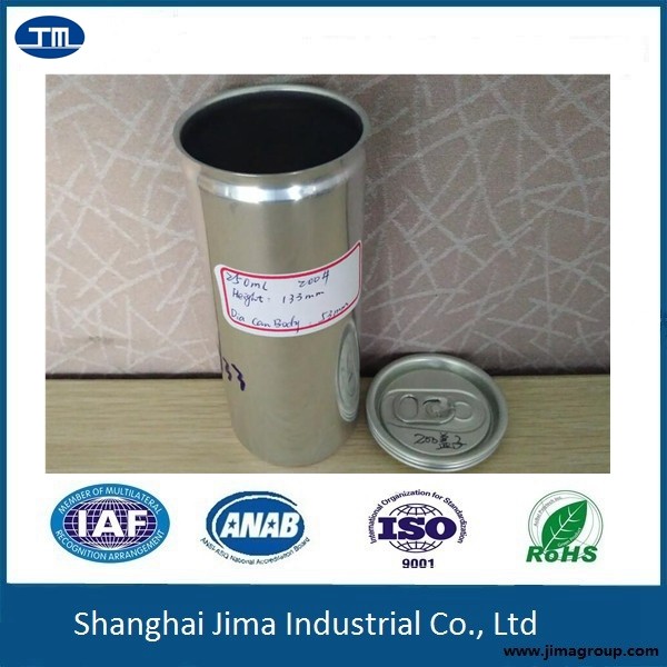 Пустые алюминиевые консервные банки напитка красный Булл 250мл тонкий для адреналина напитка энергии